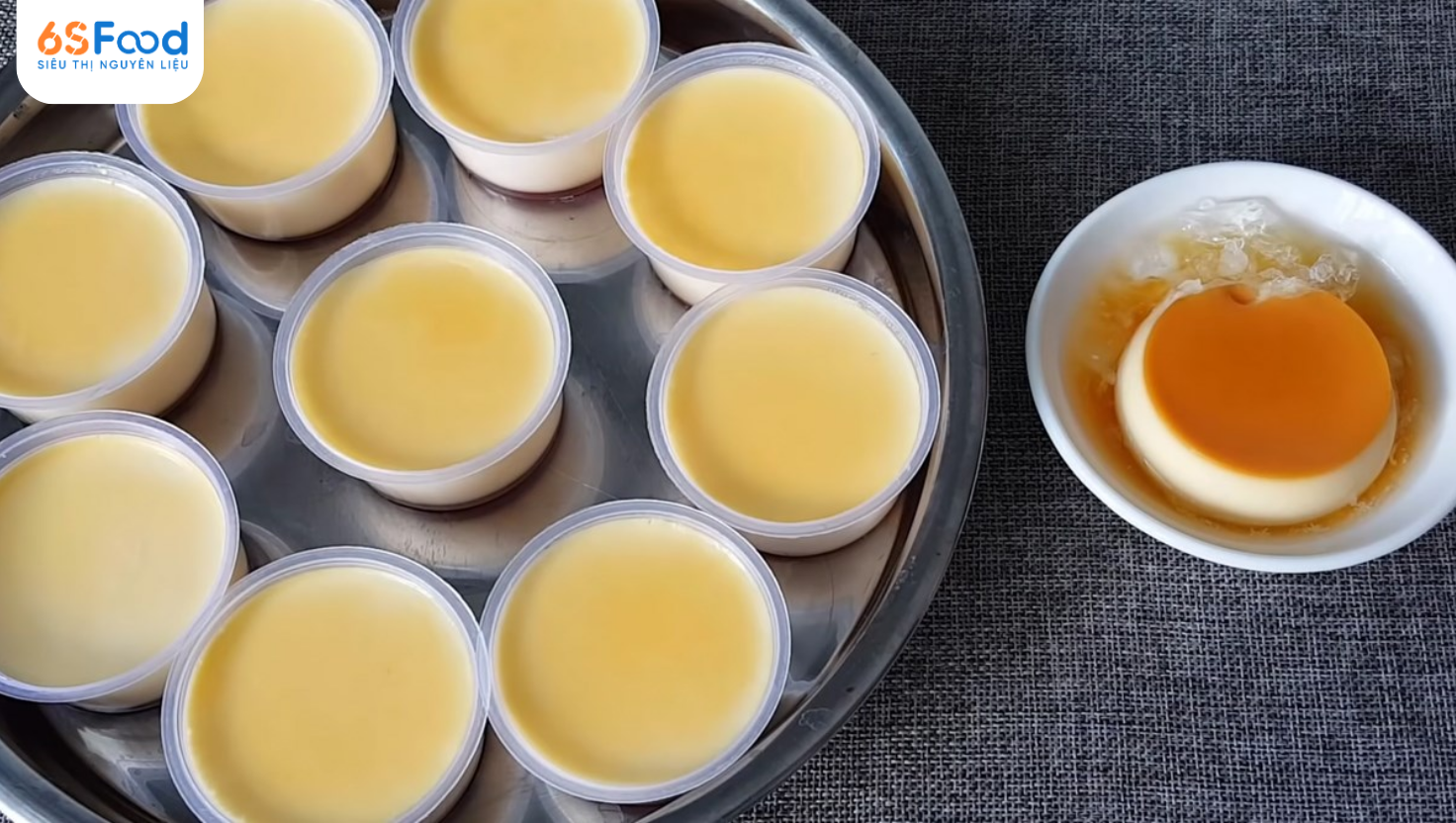  bánh flan sữa tươi