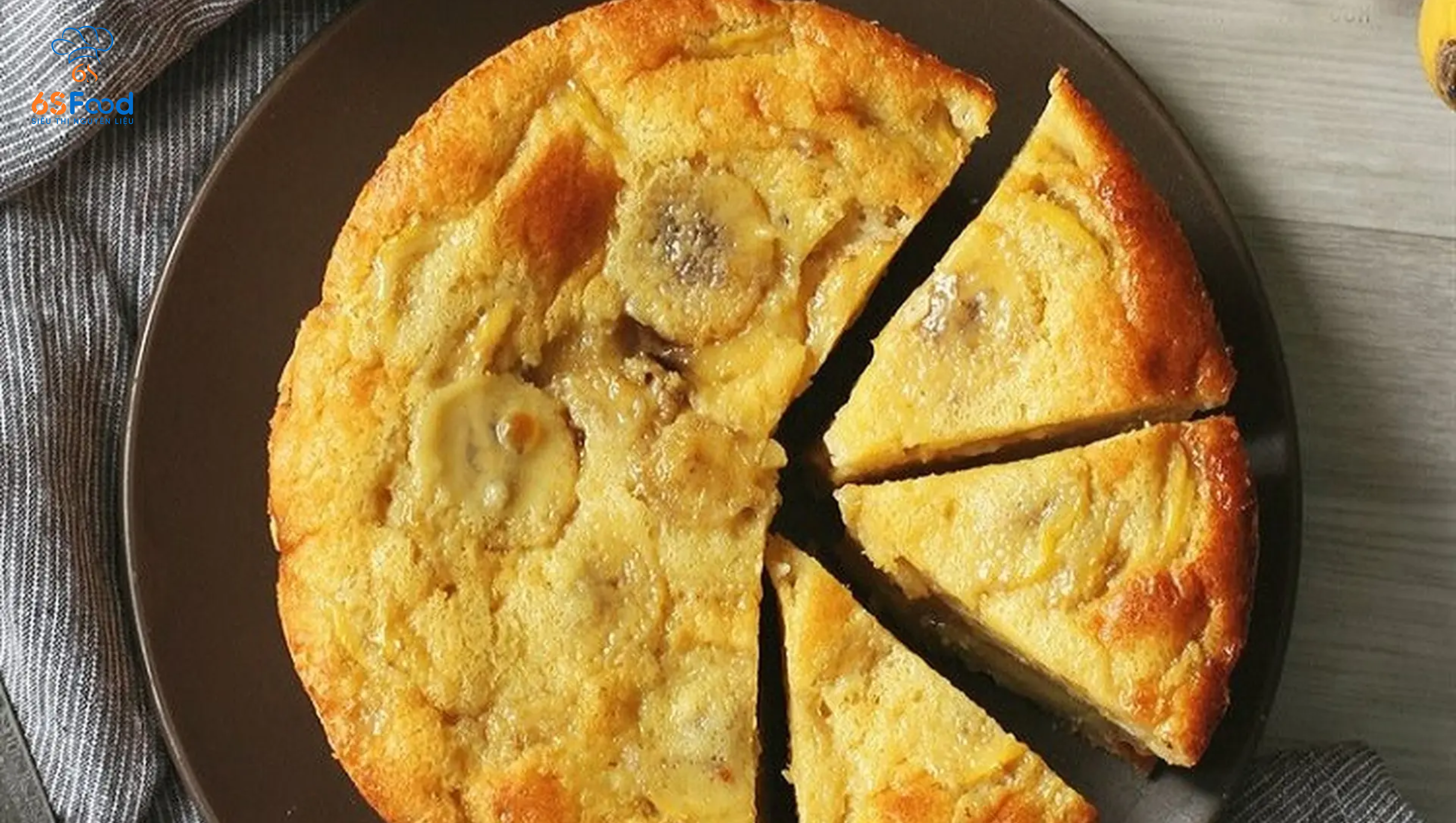 Bánh chuối nướng bằng nồi cơm điện